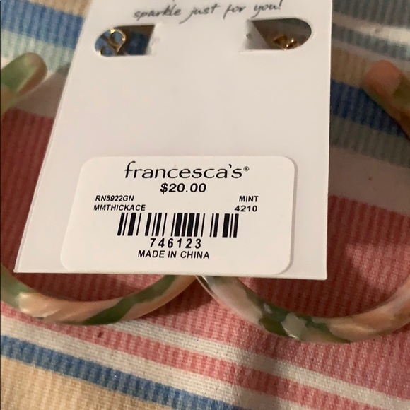 NWT Hoop Earrings from Francesca - Picture 5 of 7
